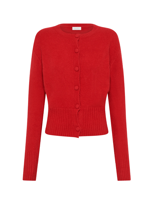 cherry red outfit ideas winter