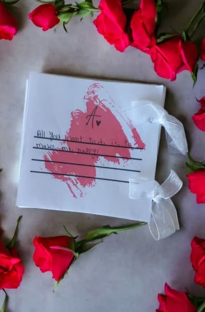 reasons why i love you from a-z = DIY valentine gifts for him