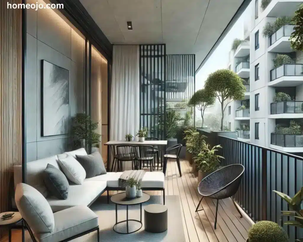 modern balcony