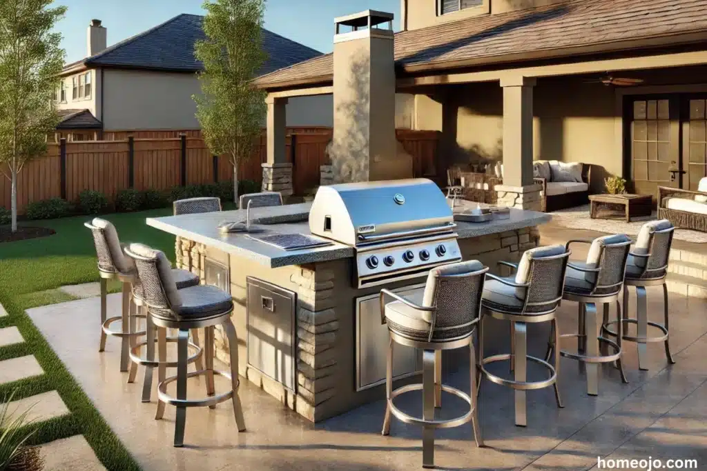 Outdoor Kitchen Island