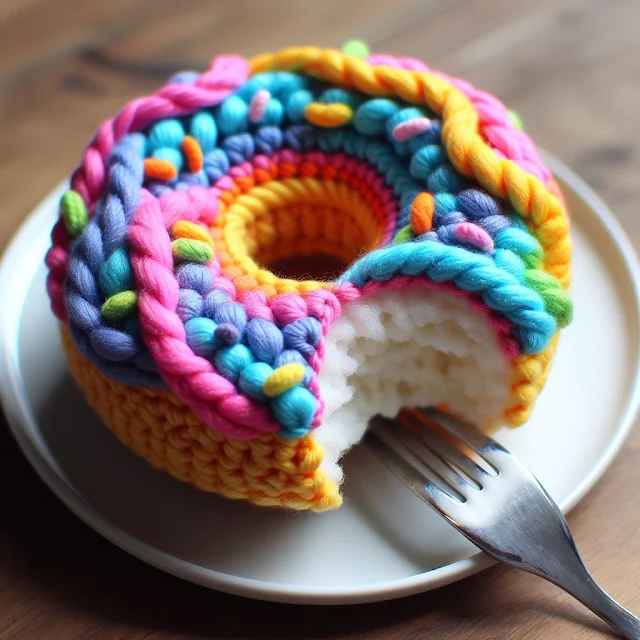 Amigurumi donut