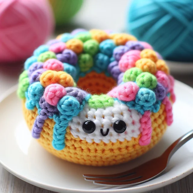 Amigurumi donut