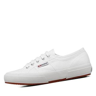 Superga Women's 2750 Cotu Classic Trainers, White, 8 M Us