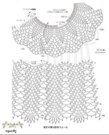 crochet gypsy blouse step by step 8