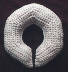 crochet travel neck pillow 4