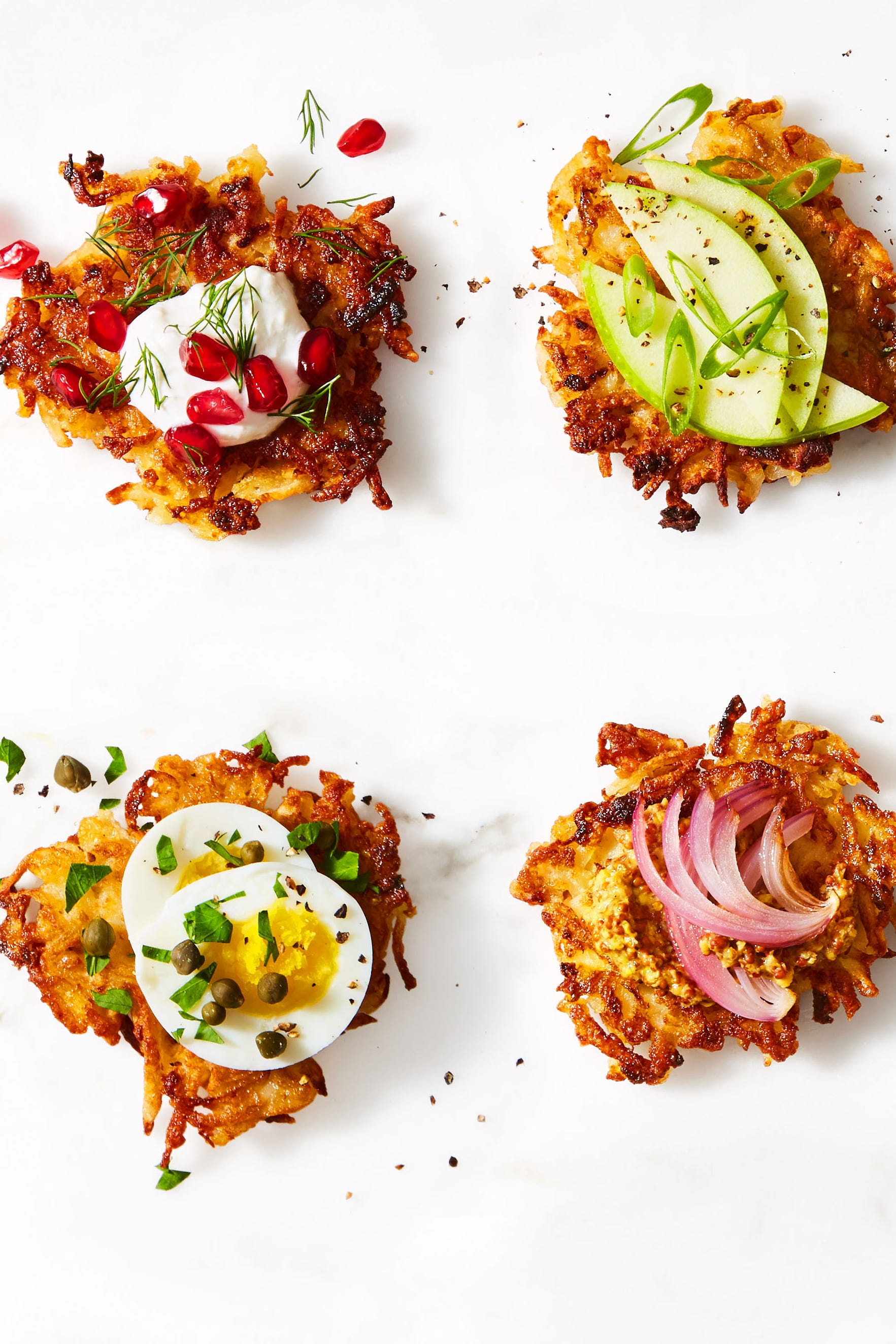 easy potato latkes