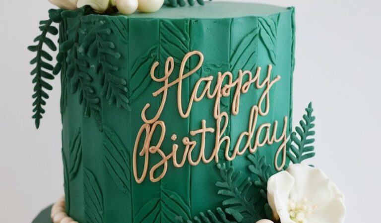 11 Birthday Cake Aesthetic Green Ideas