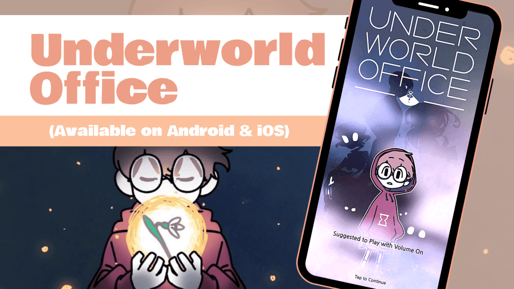 Underworld Office Story on iOS and Android Mobile, cosy game for mobile, cozy games for mobile, cozy gamer, cozy gaming, cozy phone games, free cozy games, free cozy mobile games, free phone games, free cozy android games, Her Cozy Gaming, gaming blogger