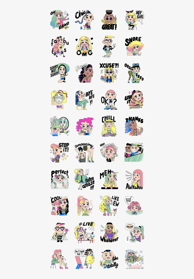 Previous - Messenger Sticker Hacker Girl, transparent png download