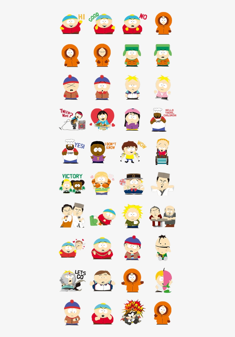 Previous - South Park Whatsapp Stickers, transparent png download