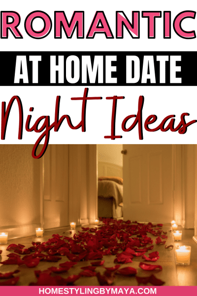 Romantic at home date night ideas