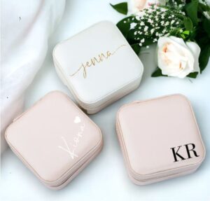 personalized travel jewelry box