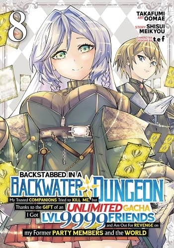 Cover image for BACKSTABBED IN A BACKWATER DUNGEON GN VOL 08