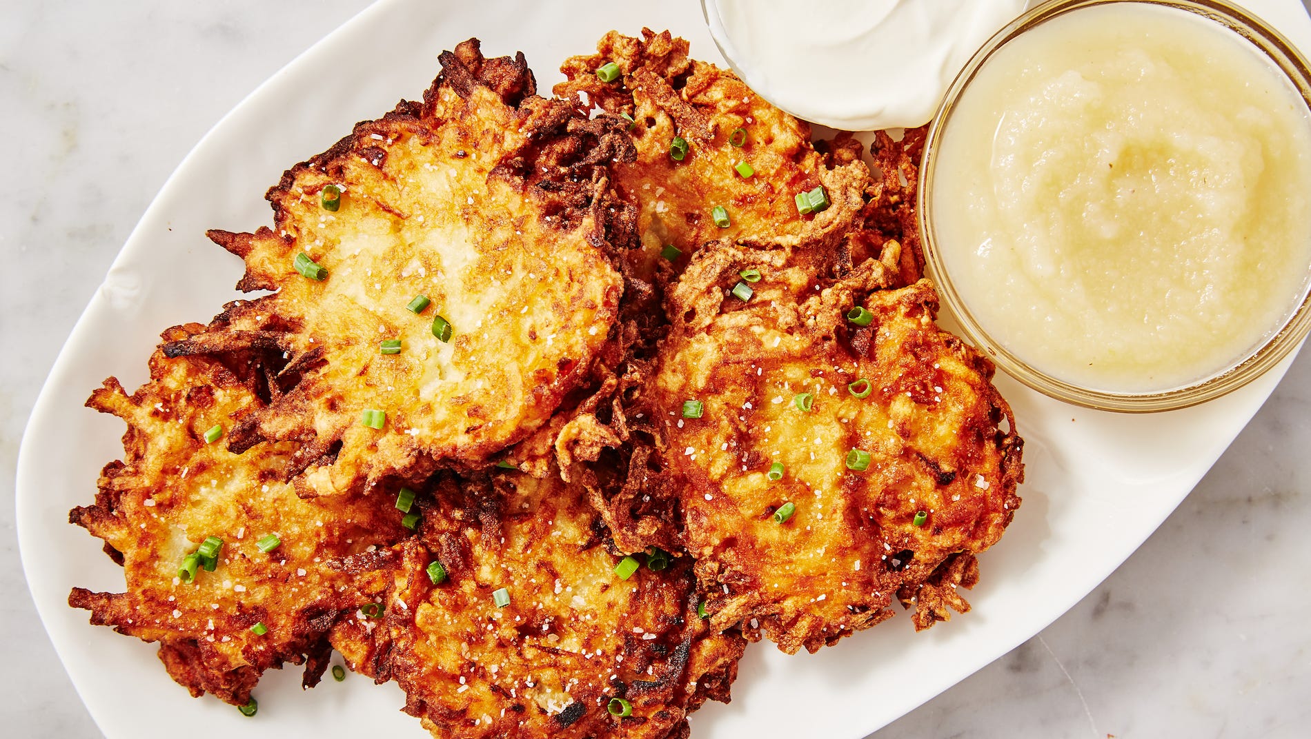 preview for Our Classic Latkes Will Make You Wish it Was Hanukkah all Year Long