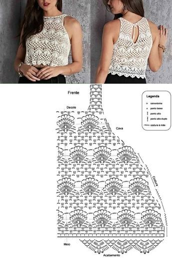 fresh crochet blouses 3