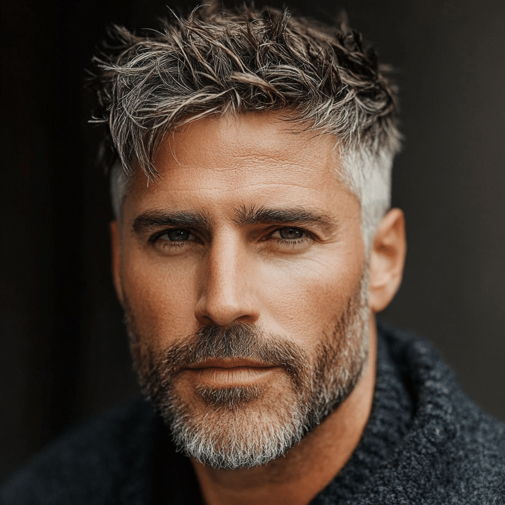 Modern haircuts for men in their 40s