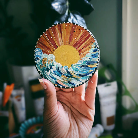 Handpainted Coasters