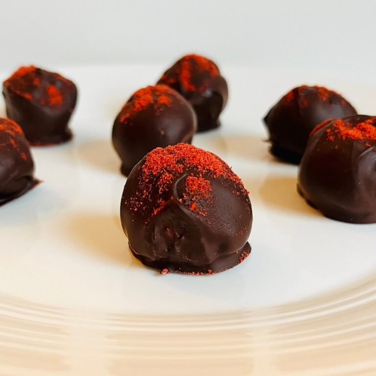 strawberry-truffles