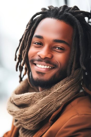 Medium Length Dreadlocks Medium-Length Hairstyle For Men.
