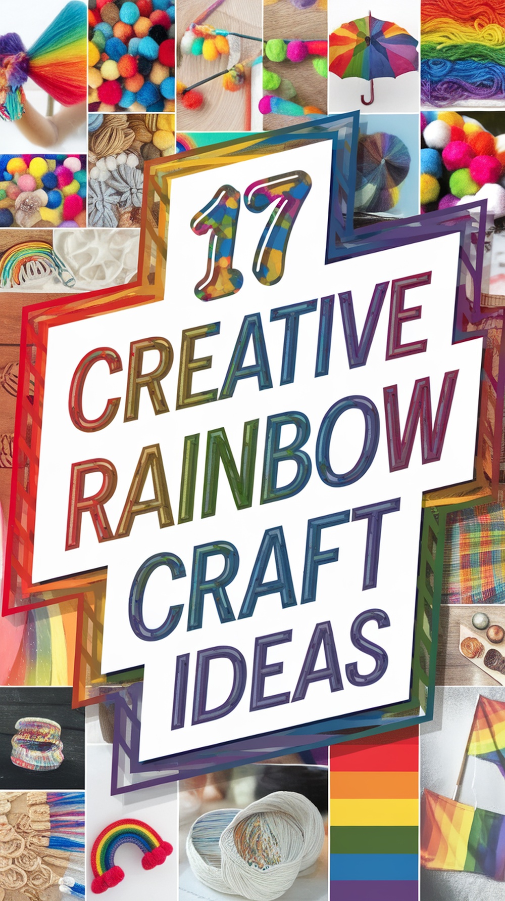 Creative Rainbow Craft Ideas-pin