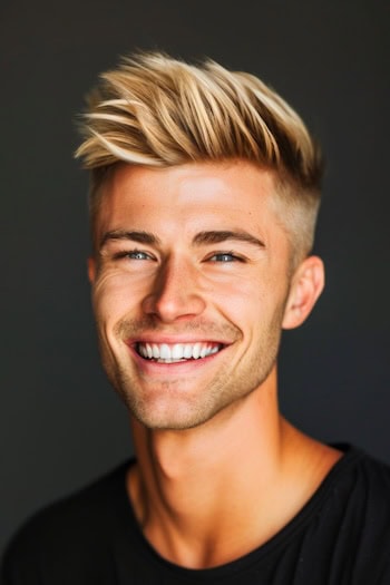Long Crew Cut Haircut For Men.