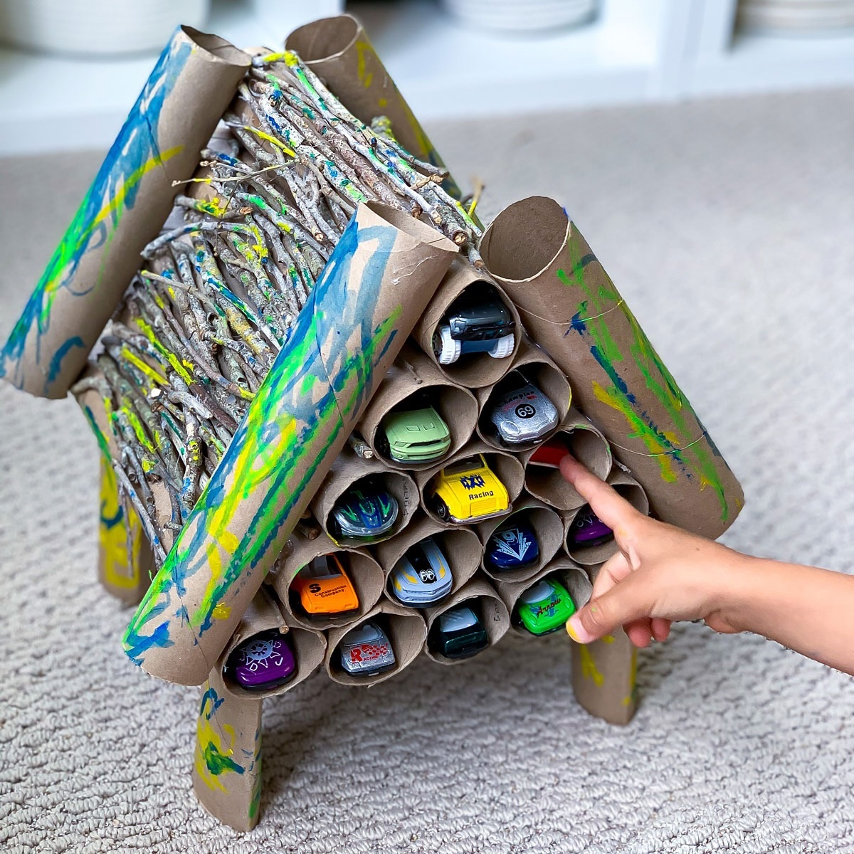 Paper Roll House Craft