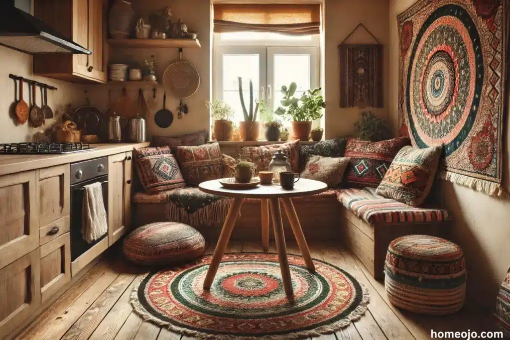 Create a Cozy Corner for Dining or Relaxing