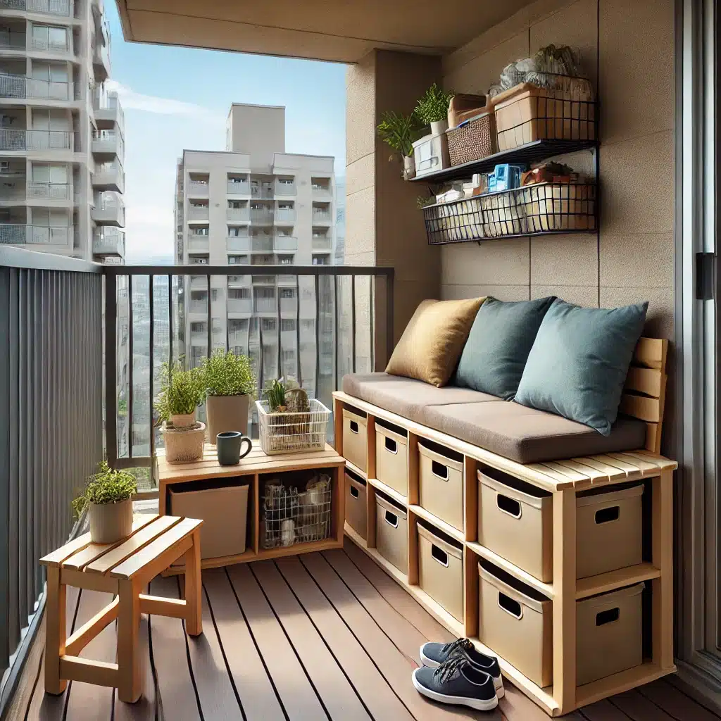 Curated visual reference: Gallery Detail: Decorating Your Small Apartment Balcony Amazing Ideas
