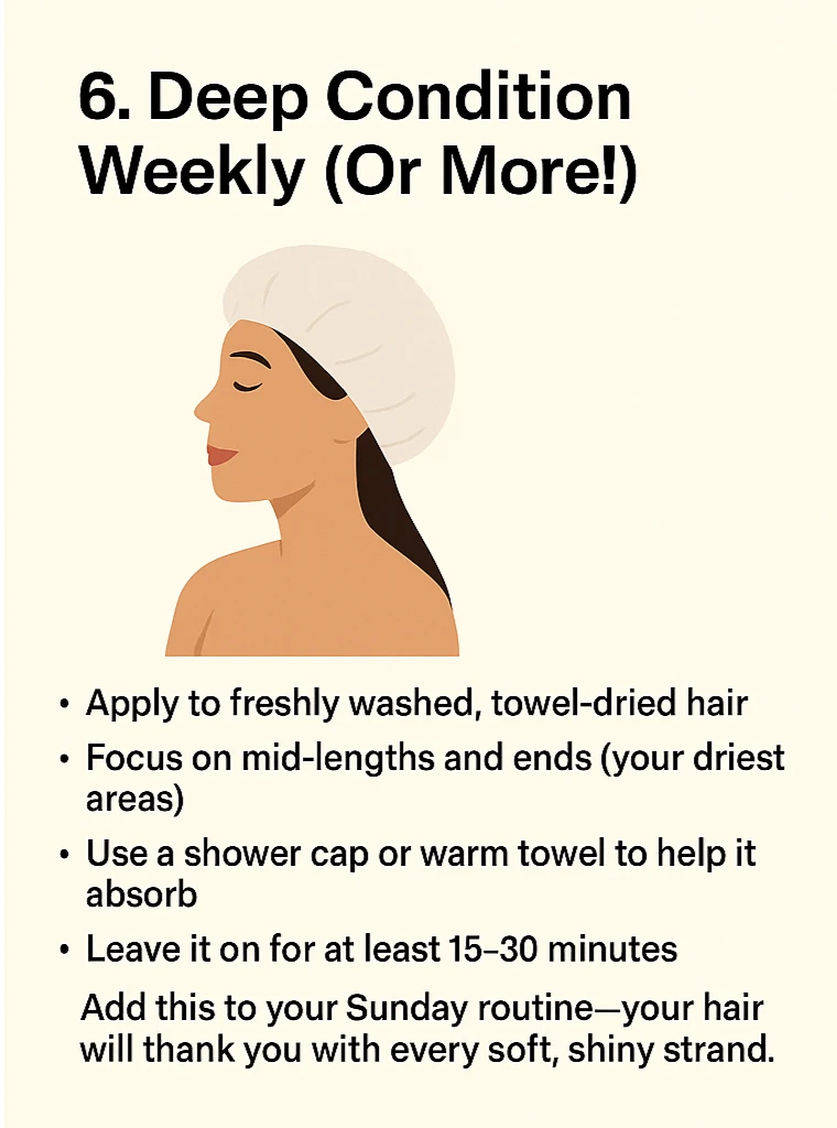 Dry Hair Care - Deep Condition Weekly
