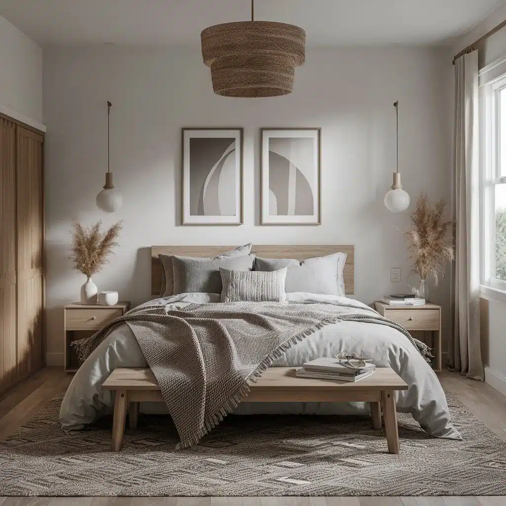 Minimalist Bedding for bedroom