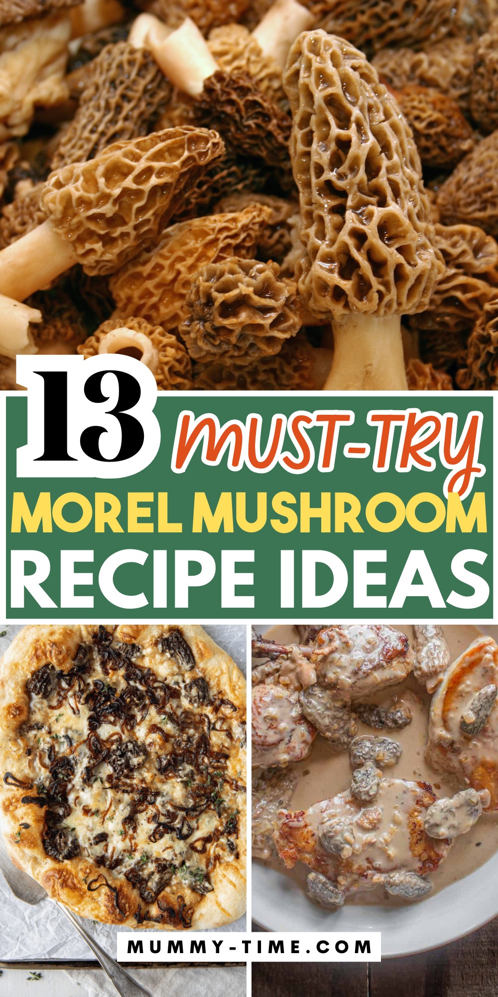 Must-Try Morel Mushroom Recipes-PIN