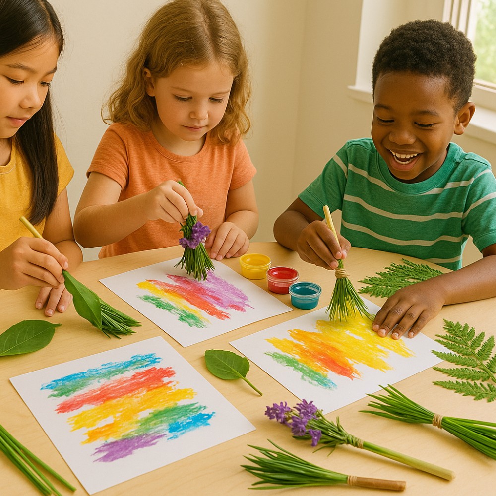 Nature Paintbrush Art