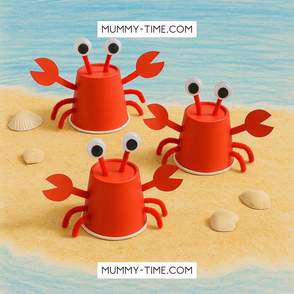 Paper Cup Crabs