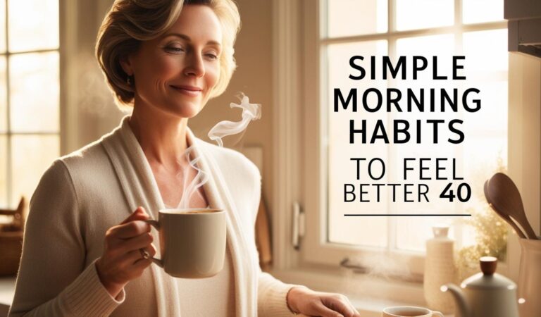 9 Health-Boosting Morning Habits for Women After 40 9 Health-Boosting Morning Habits for Women After 40