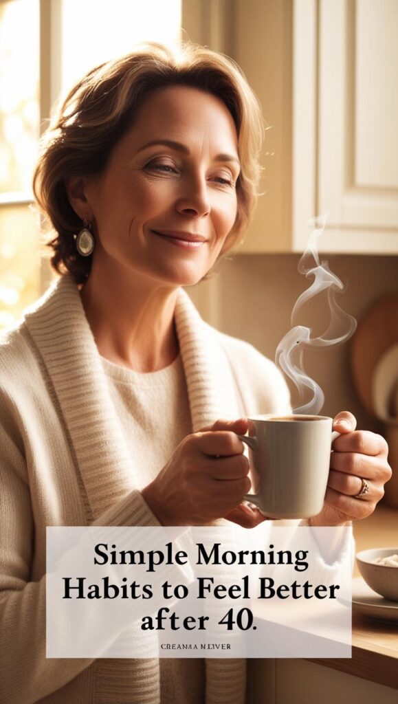 Simple Morning Habits to Feel Better After 40