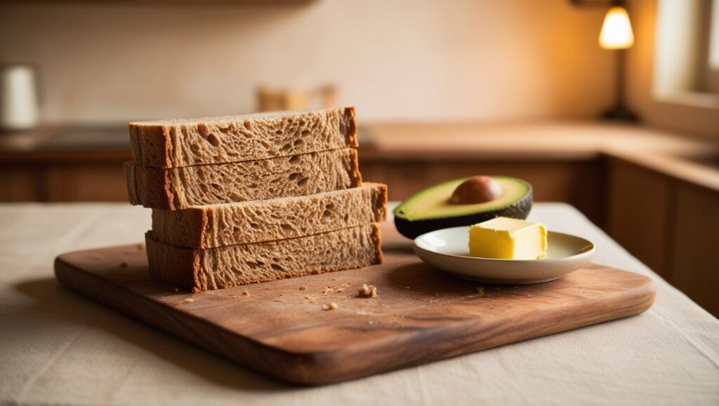 Whole-grain bread as part of a balanced diet for women over 40 without cutting out carbs