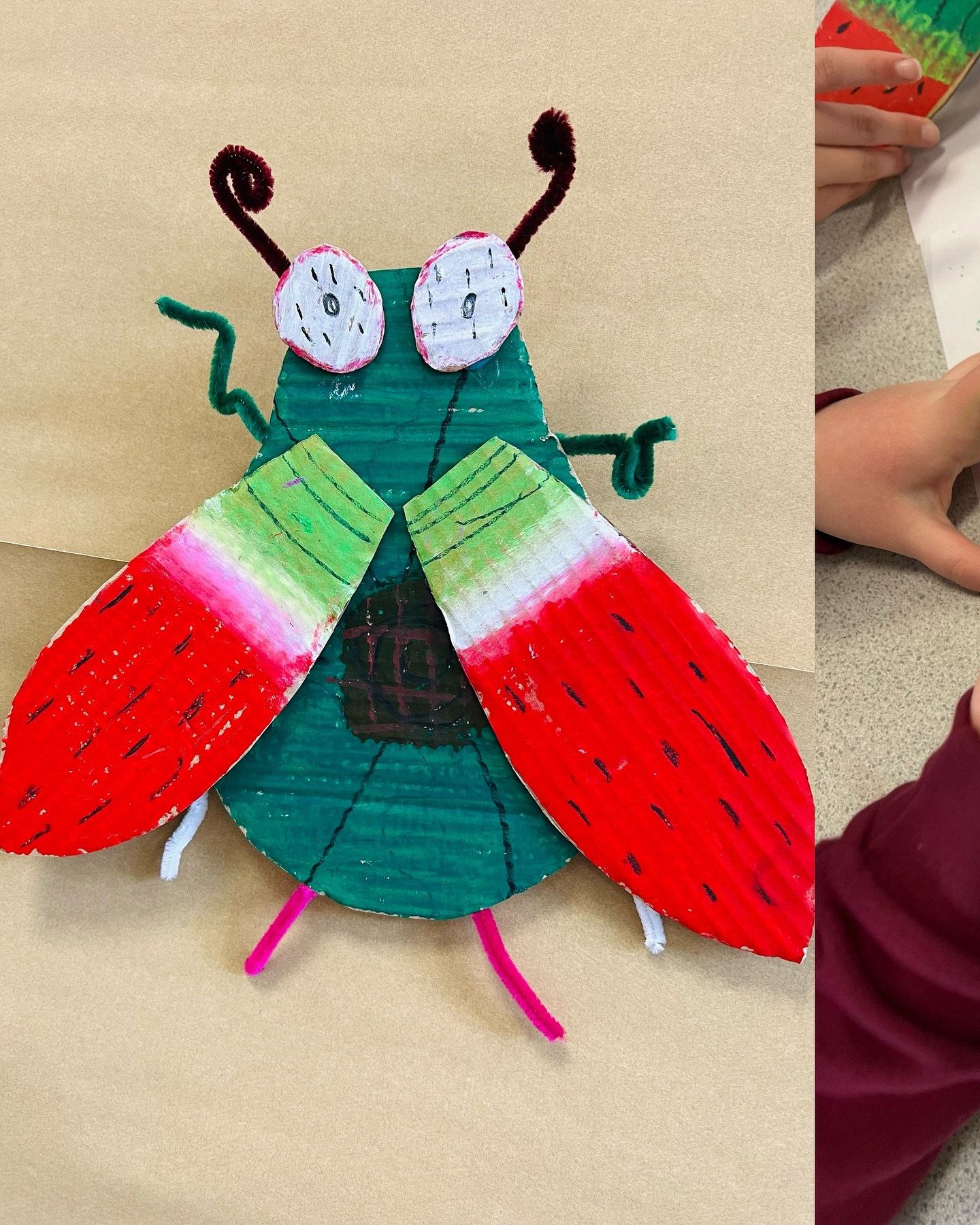 Wonderful Cardboard Bugs