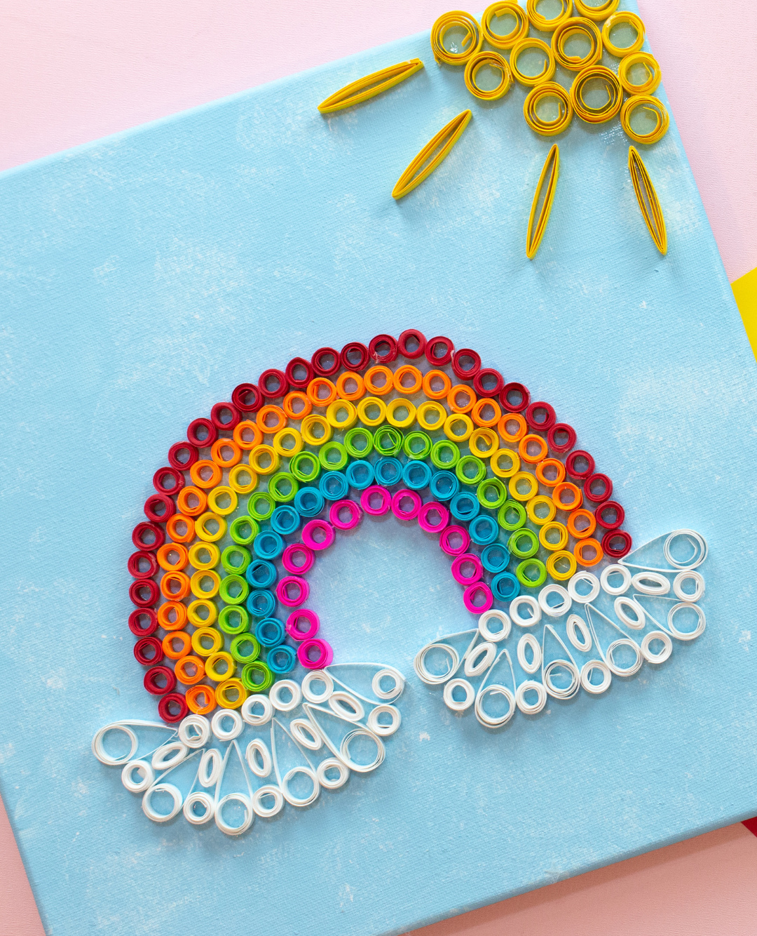 Quill Rainbow Craft