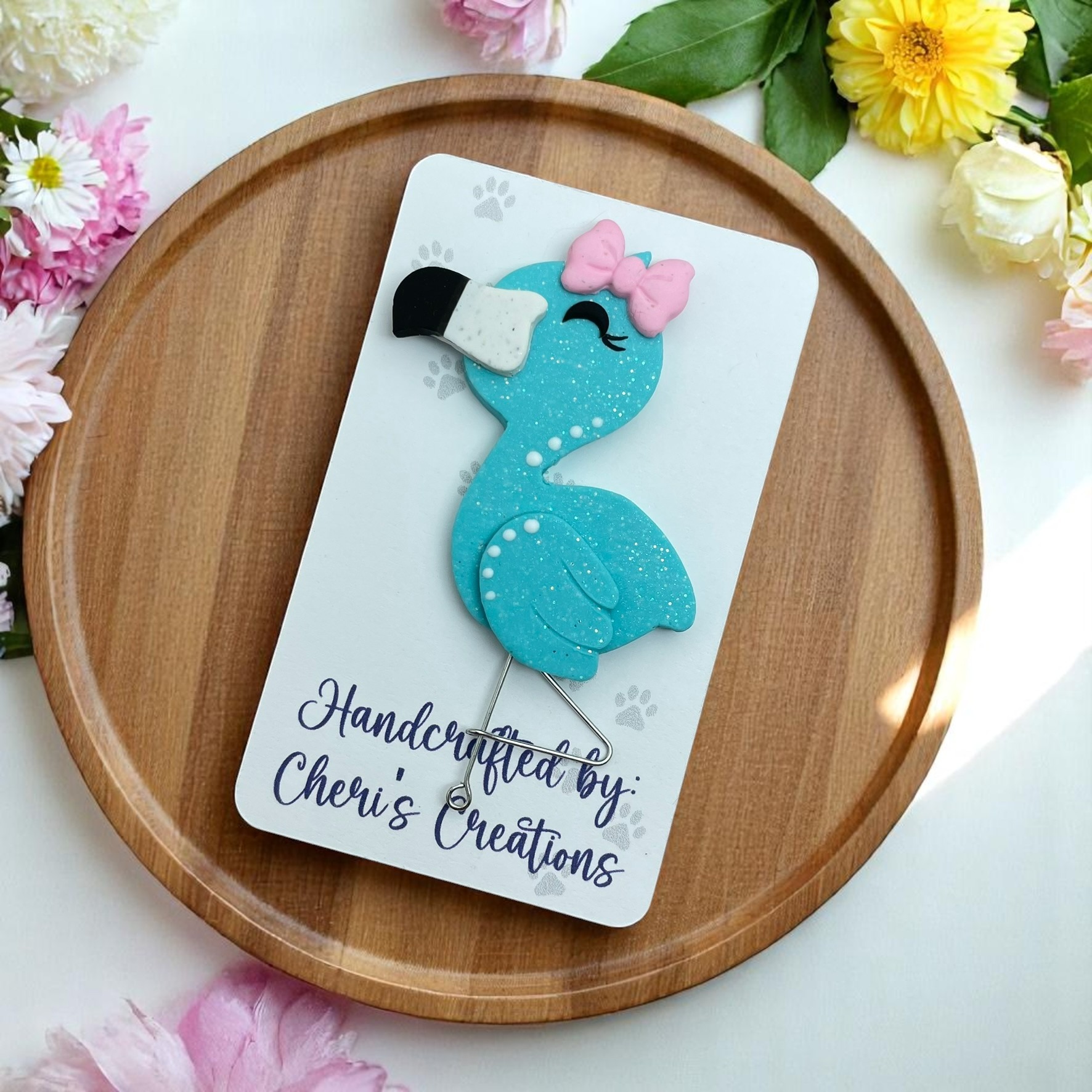 Handmade Clay Scrapbook Craft