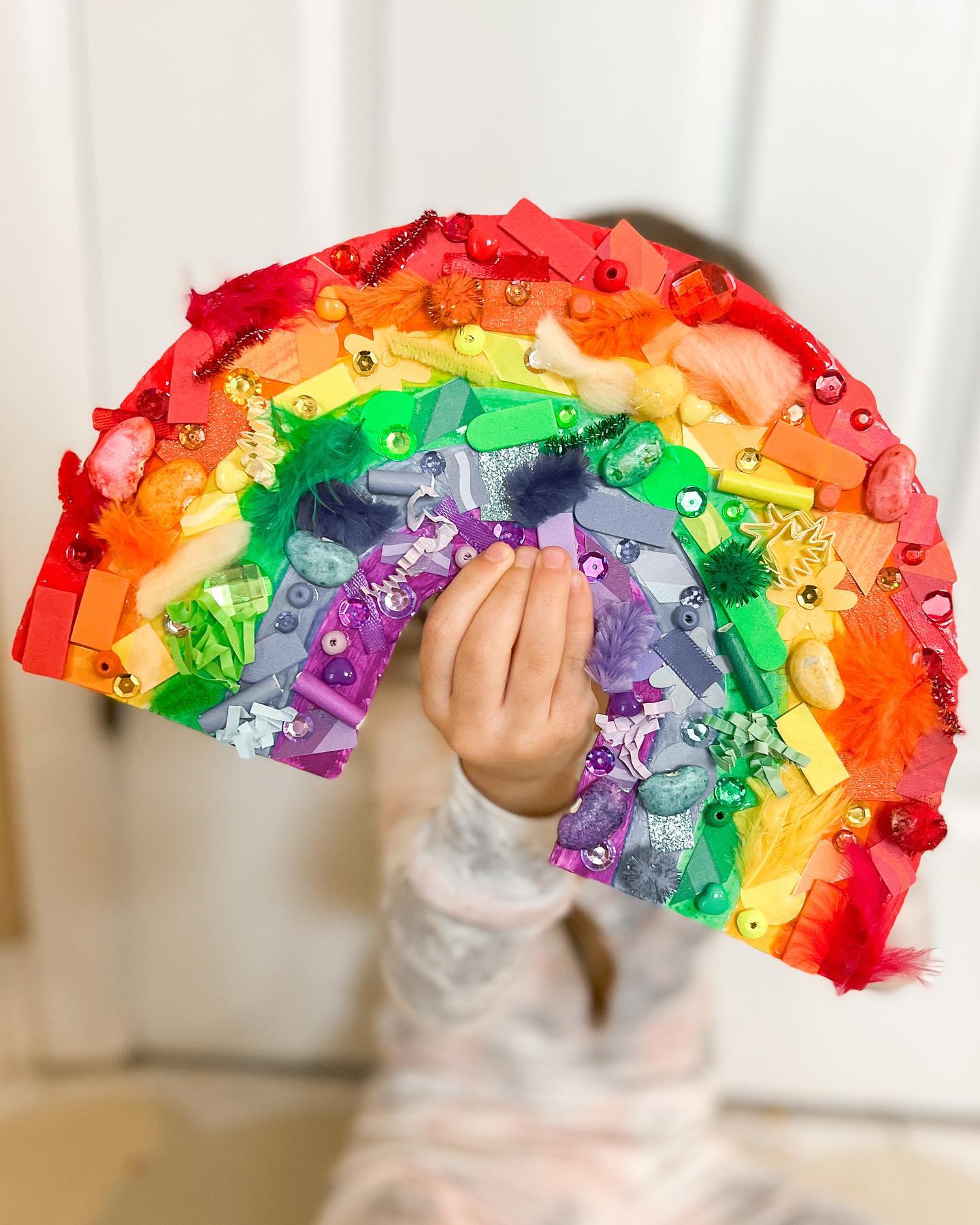 Mixed Media Rainbow