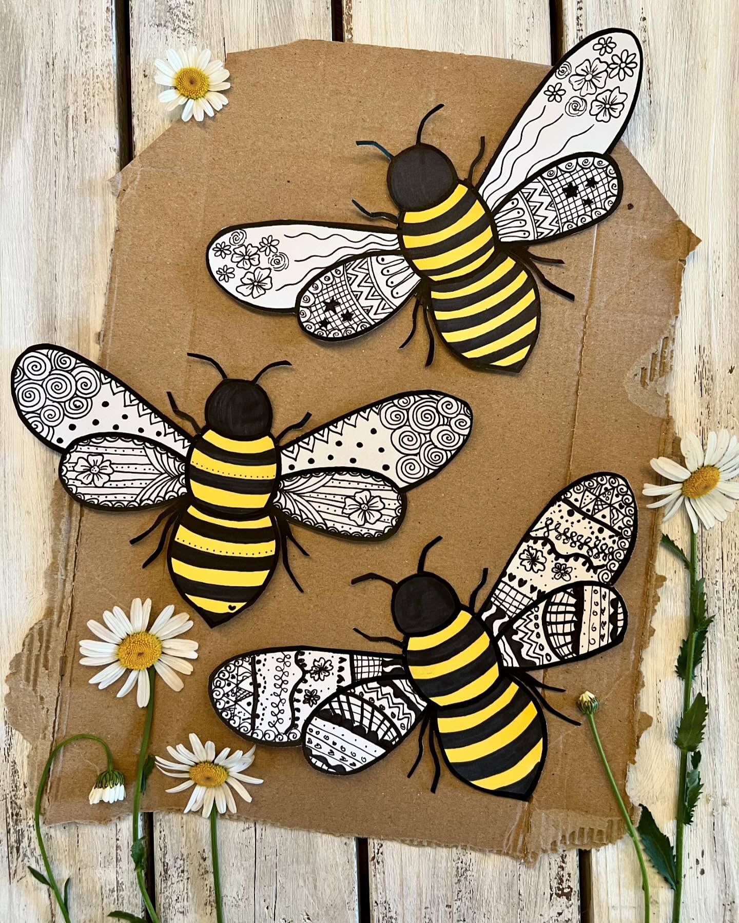 Bee Doodles Craft