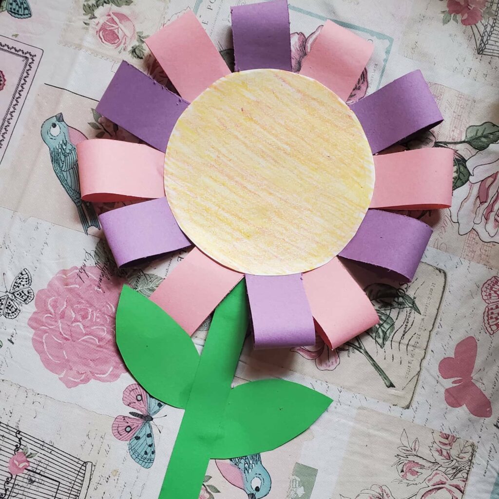 Cardboard Sunflower Craft