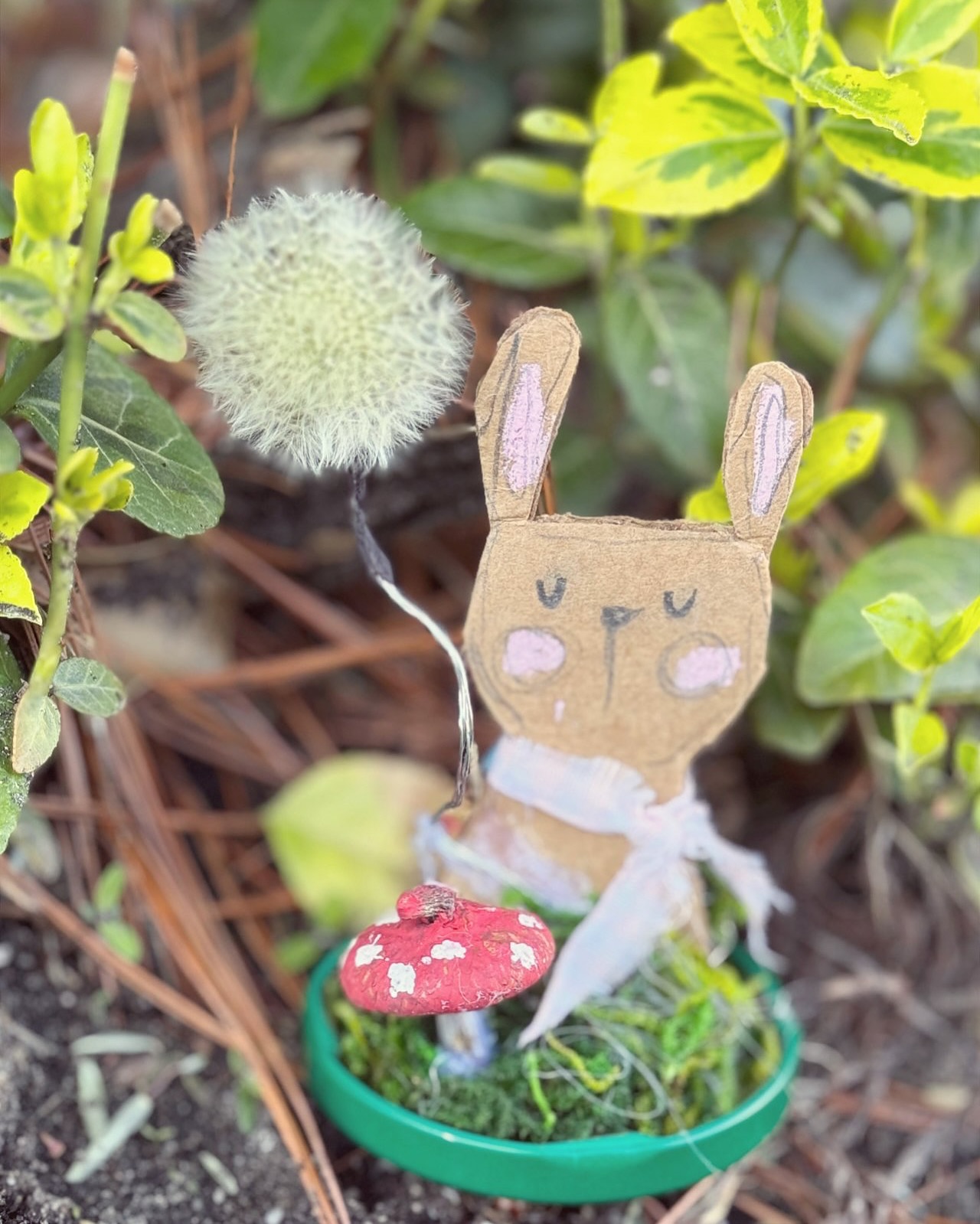 Cozy Cardboard Bunny Craft