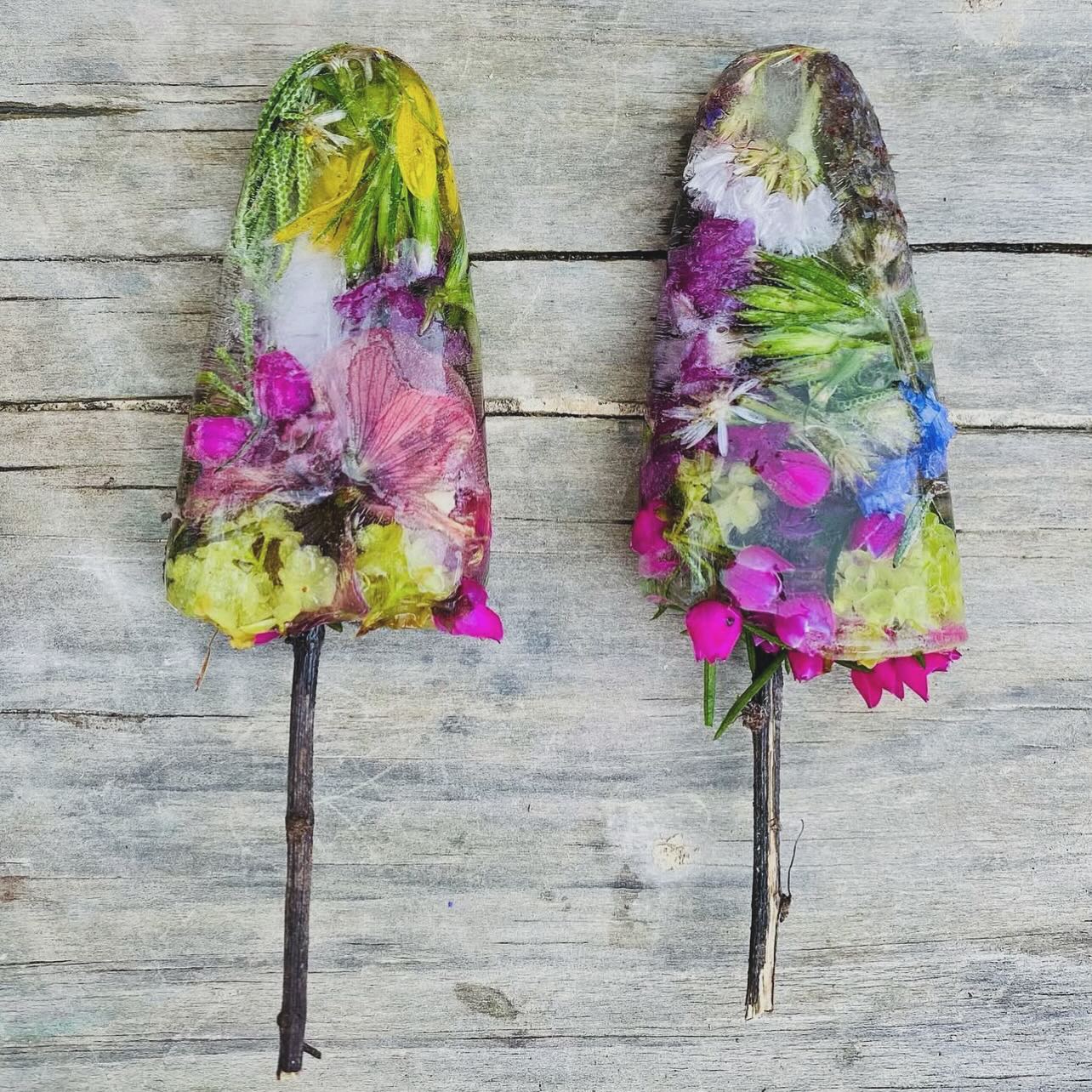 Floral Popsicles Craft
