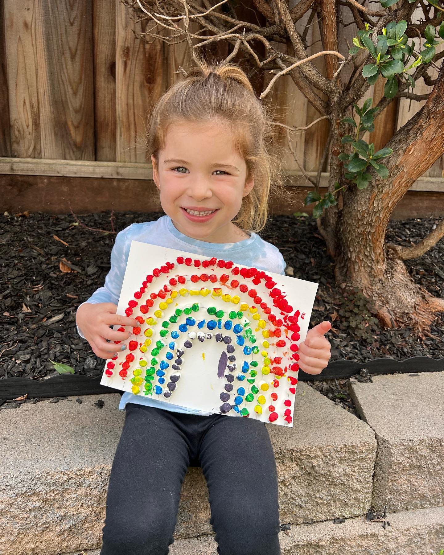Marshmellow Rainbow Art