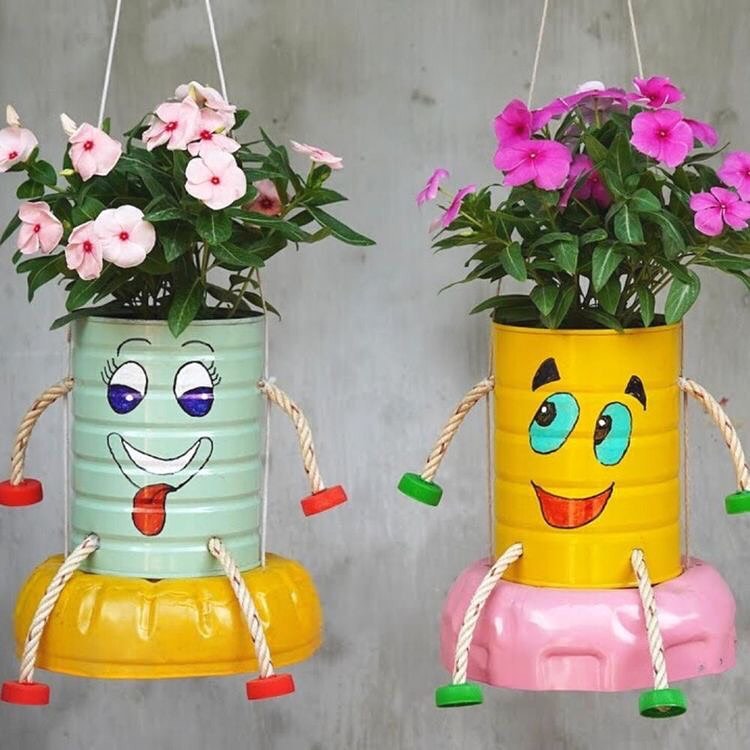 Bottle DIY Wall Hanging Craft