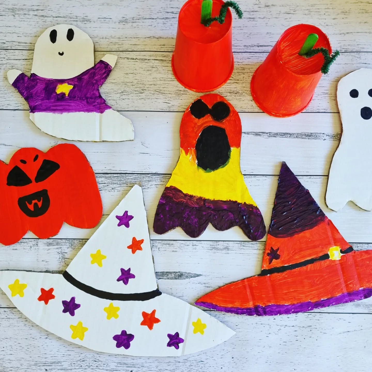 Halloween Cardboard Craft