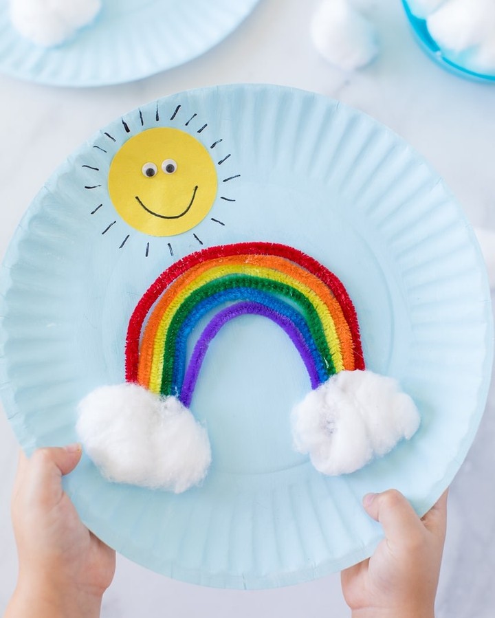 Pipe Cleaner Rainbow Craft