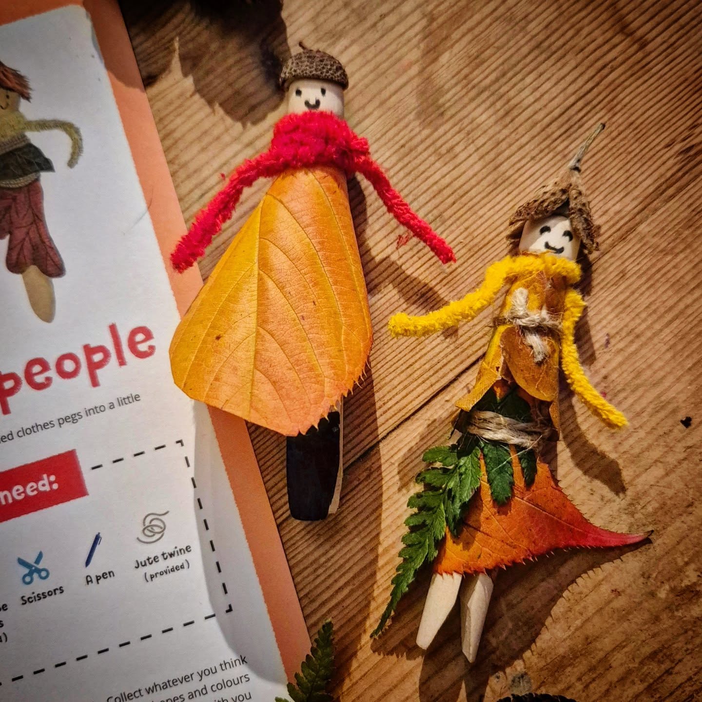 Nature Peg People Craft