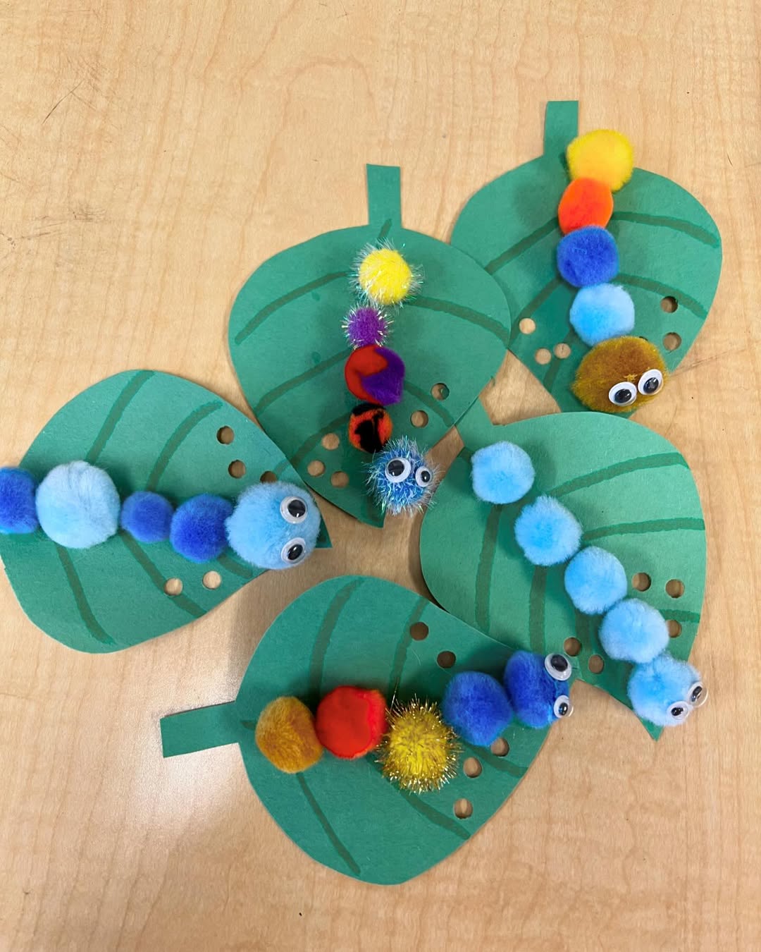 Leaf Crawlers Bug Craft